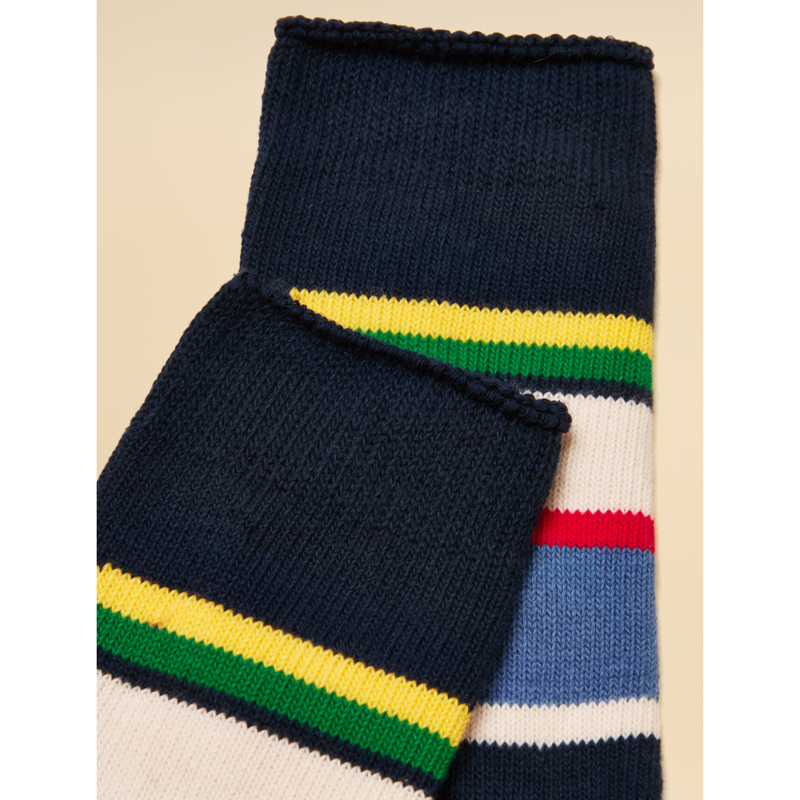 Joules Boys' Wader Welly Socks - Navy Multi-1
