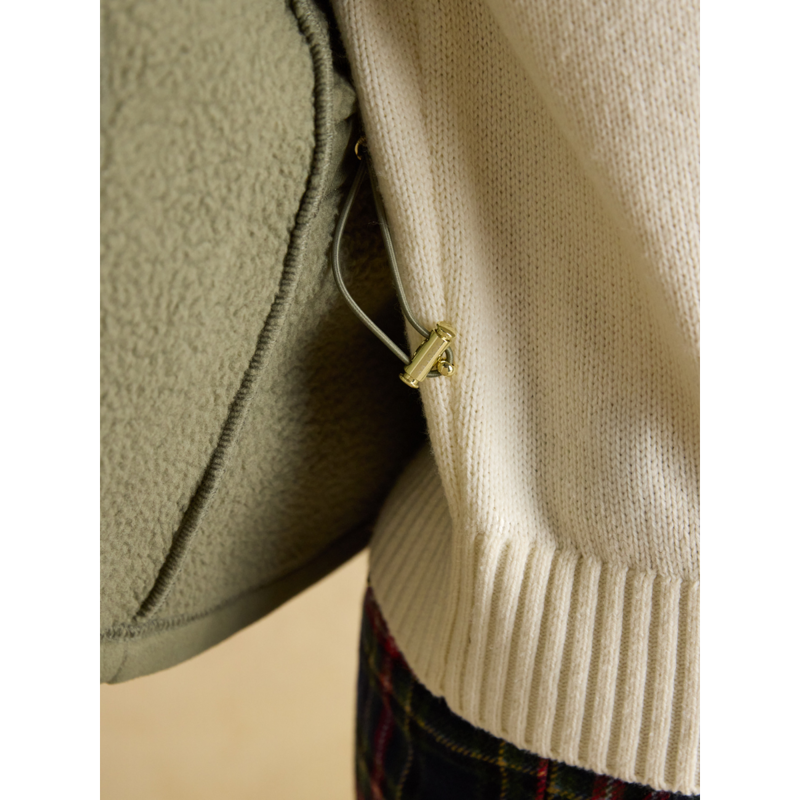 Joules Ladies Heritage Fleece Gilet - Light Green-7