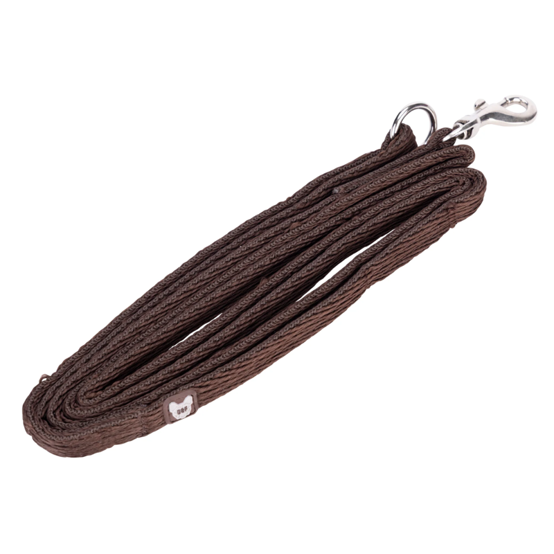 Shires Digby and Fox Cushion Web Lead - Brown