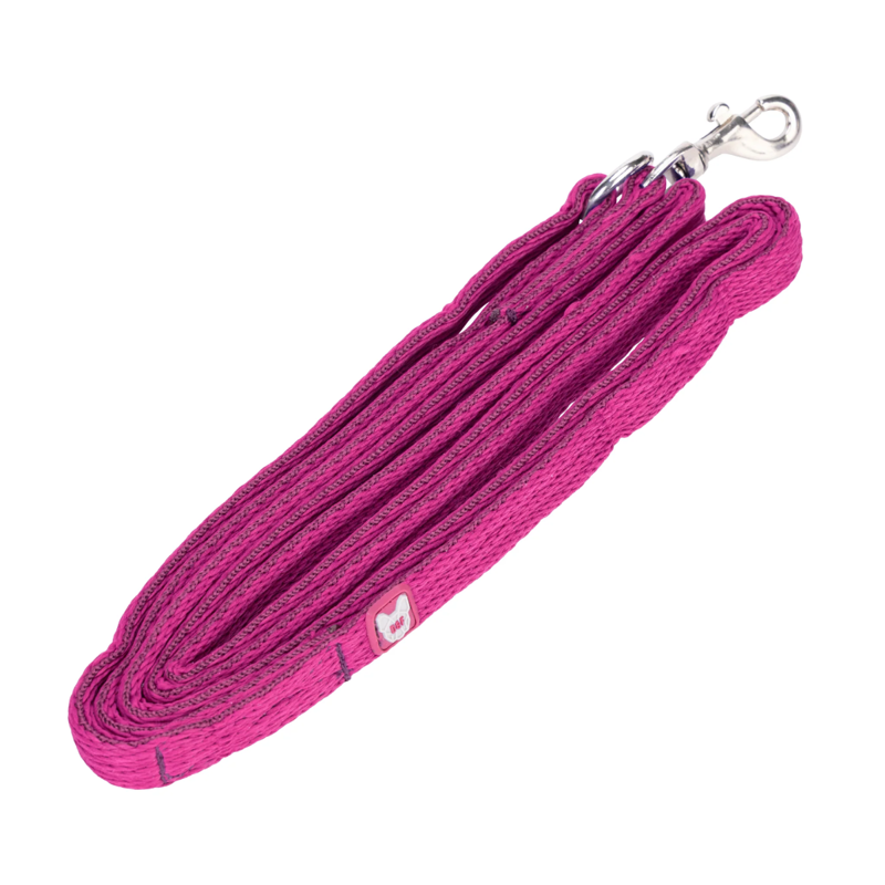 Shires Digby and Fox Cushion Web Lead - Pink