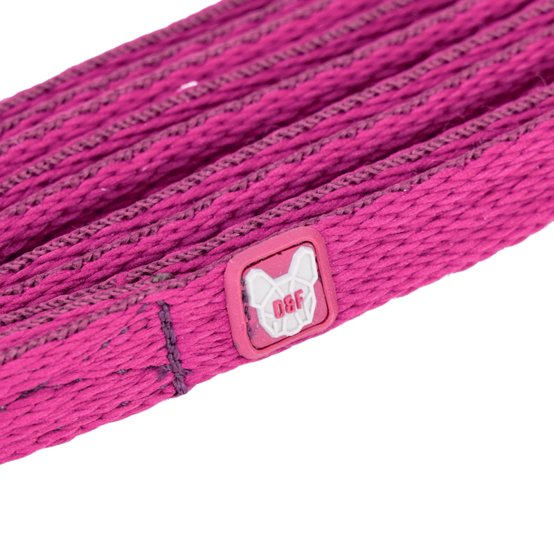 Shires Digby and Fox Cushion Web Lead - Pink-1