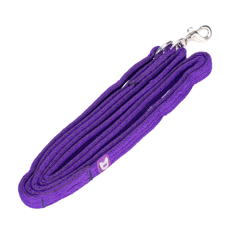 Shires Digby and Fox Cushion Web Lead - Purple
