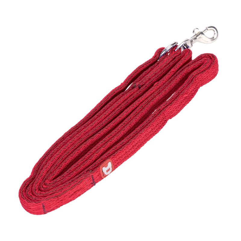 Shires Digby and Fox Cushion Web Lead - Red
