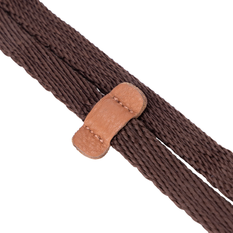 Shires Digby And Fox Cushion Web Slip Lead - Brown-2