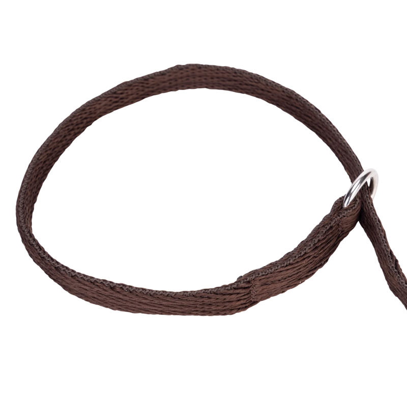 Shires Digby And Fox Cushion Web Slip Lead - Brown-3