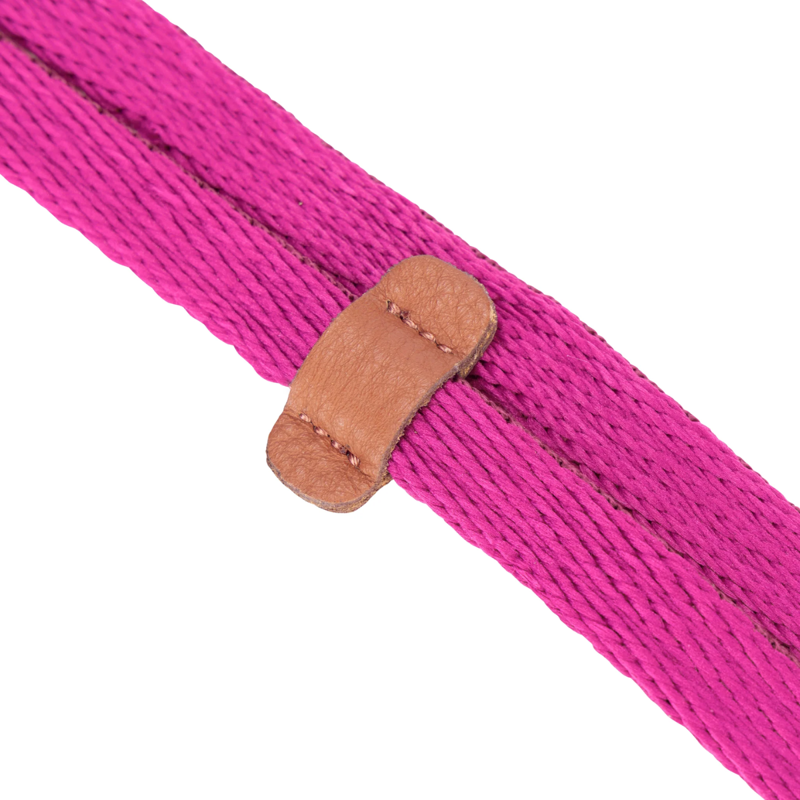 Shires Digby And Fox Cushion Web Slip Lead - Pink-2
