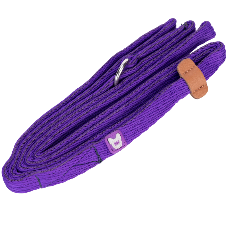 Shires Digby And Fox Cushion Web Slip Lead - Purple