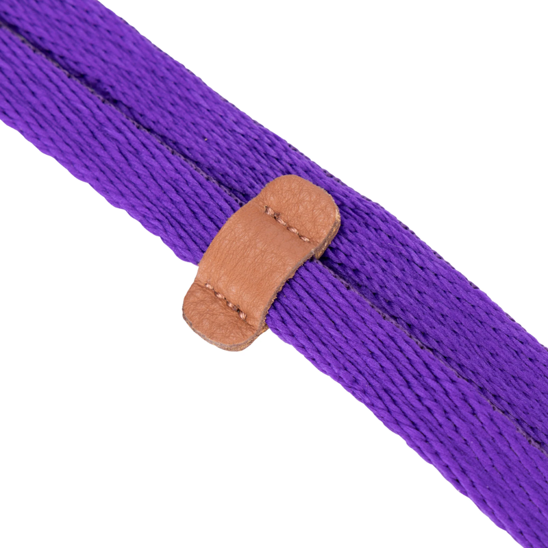 Shires Digby And Fox Cushion Web Slip Lead - Purple-2