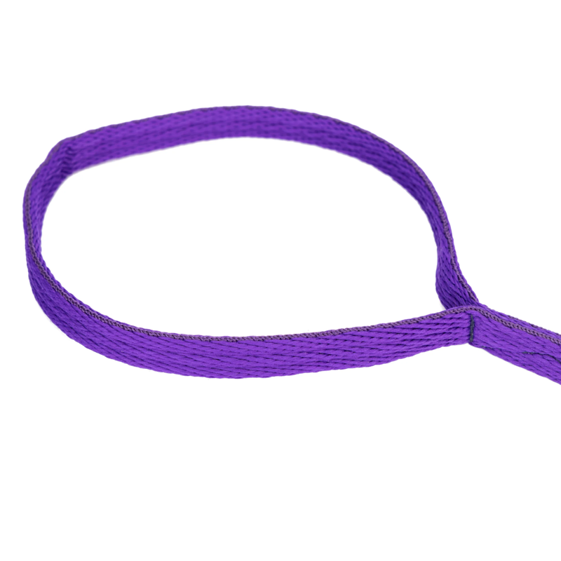 Shires Digby And Fox Cushion Web Slip Lead - Purple-3
