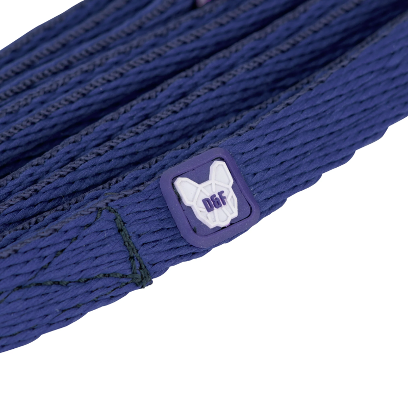 Shires Digby And Fox Cushion Web Slip Lead - Navy-1