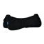 WeatherBeeta Memory Foam Comfort Fleece Edged Half Pad - Black