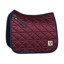 WeatherBeeta Satin Luxe Air-Tec Dressage Saddlepad - Burgundy