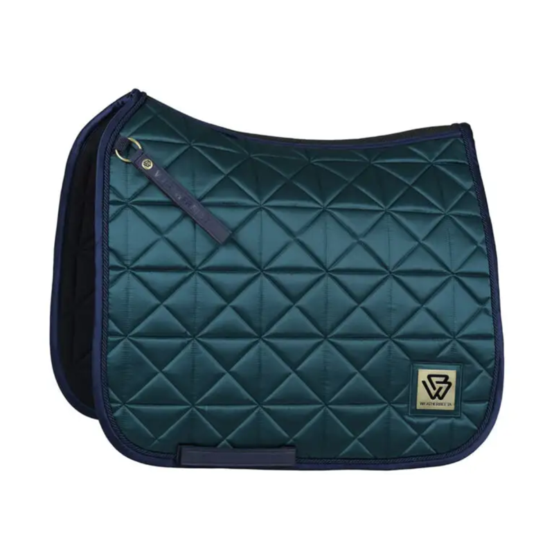 WeatherBeeta Satin Luxe Air-Tec Dressage Saddlepad - Green