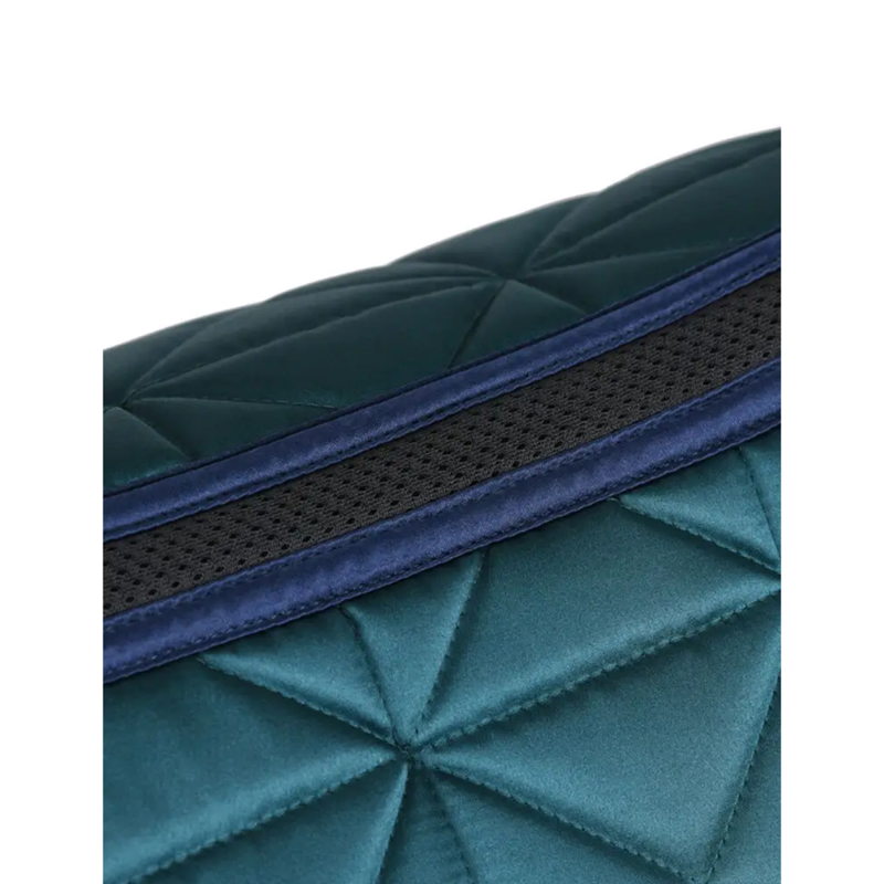 WeatherBeeta Satin Luxe Air-Tec Dressage Saddlepad - Green-2
