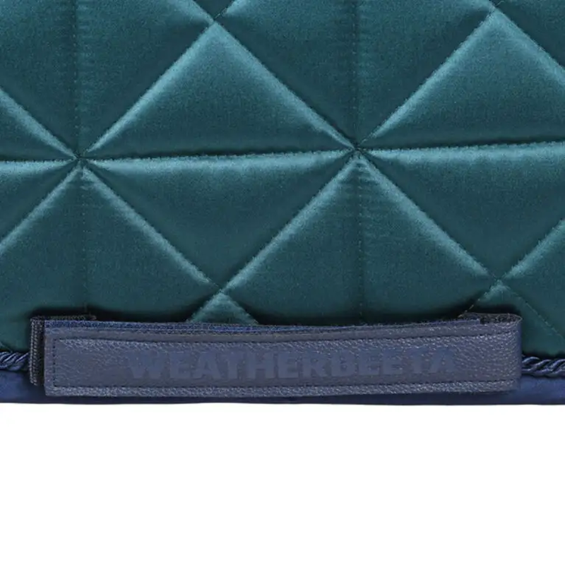 WeatherBeeta Satin Luxe Air-Tec Dressage Saddlepad - Green-3