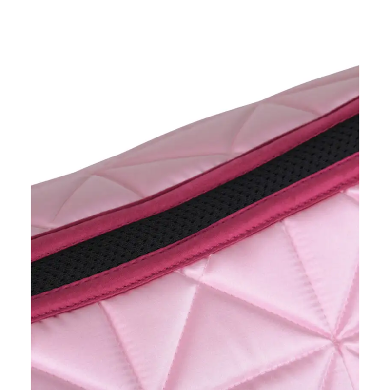 WeatherBeeta Satin Luxe Air-Tec Dressage  Saddlepad - Pink-3
