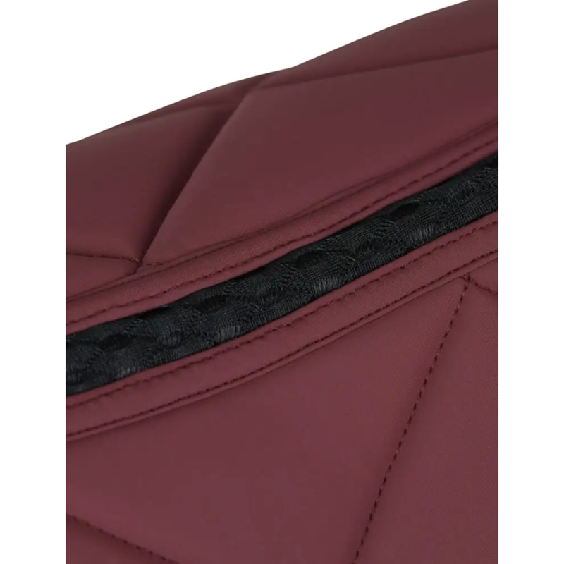 WeatherBeeta Softshell Pro 3D Air-Tec All Purpose Saddlepad - Burgundy-2