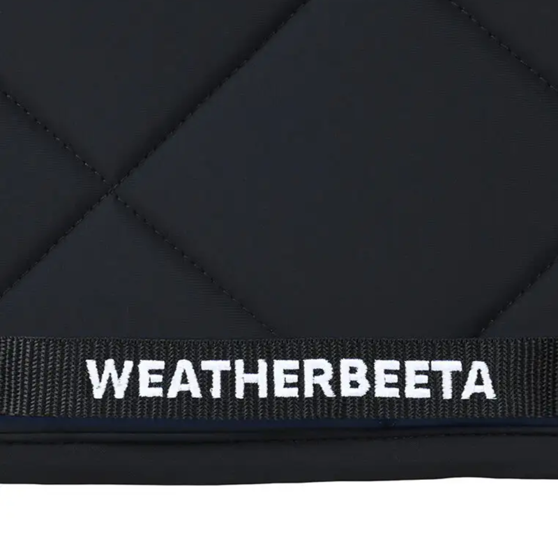 WeatherBeeta Softshell Pro 3D Air-Tec Dressage Saddlepad - Black-3