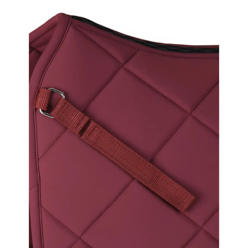 WeatherBeeta Softshell Pro 3D Air-Tec Dressage Saddlepad - Burgundy-1