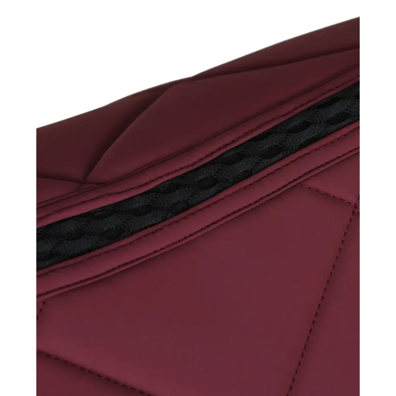 WeatherBeeta Softshell Pro 3D Air-Tec Dressage Saddlepad - Burgundy-3