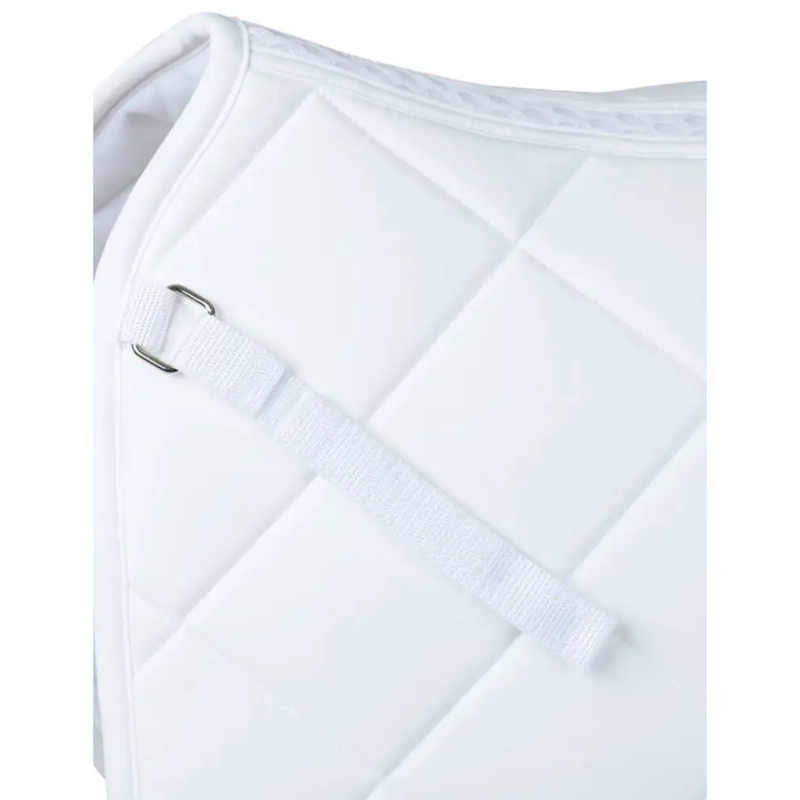 WeatherBeeta Softshell Pro 3D Air-Tec Dressage Saddlepad - White-1