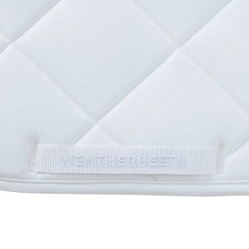 WeatherBeeta Softshell Pro 3D Air-Tec Dressage Saddlepad - White-3