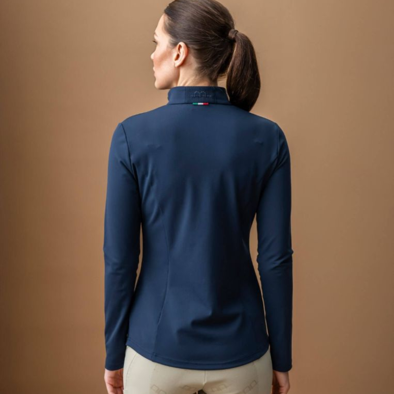 AA by Horseware Ladies Alize Inverno Training Top - Core Navy-1