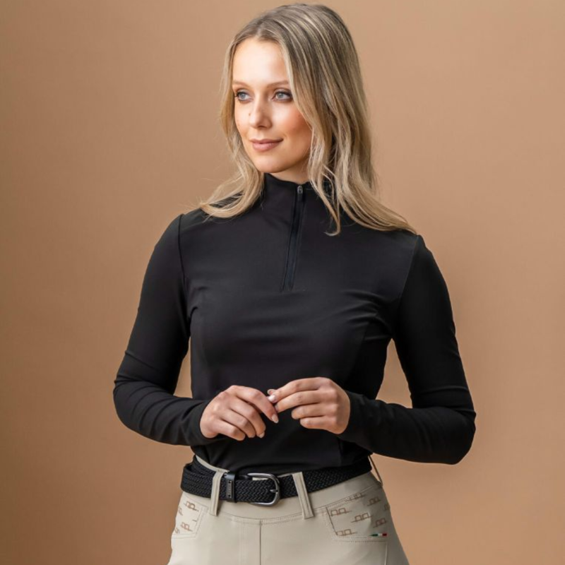 AA by Horseware Ladies Alize Inverno Training Top - Core Black