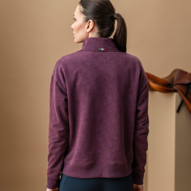 AA by Horseware Ladies Gabriella Half Zip Sweatshirt - Primatova-1