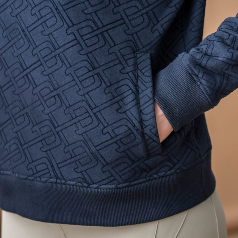 AA by Horseware Ladies Gabriella Half Zip Sweatshirt - Core Navy-3