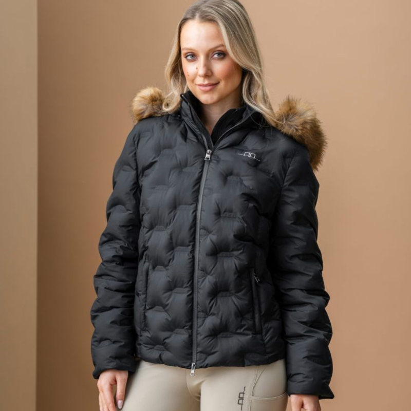 AA by Horseware Ladies Ara Puffer Coat - Core Black