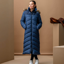 AA by Horseware Ladies Nivia Ripstop Long Puffer Coat - Core Navy