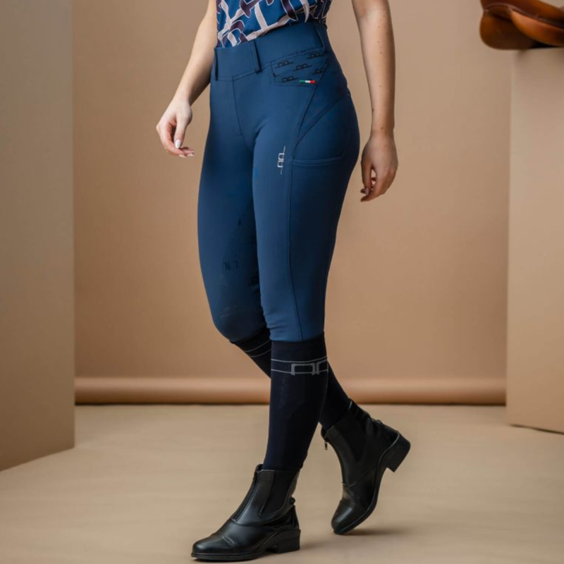 AA by Horseware Ladies Fina Full Seat Hybrid Breech - Core Navy