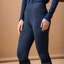 AA by Horseware Ladies Alba Brushed Riding Tight - Core Navy