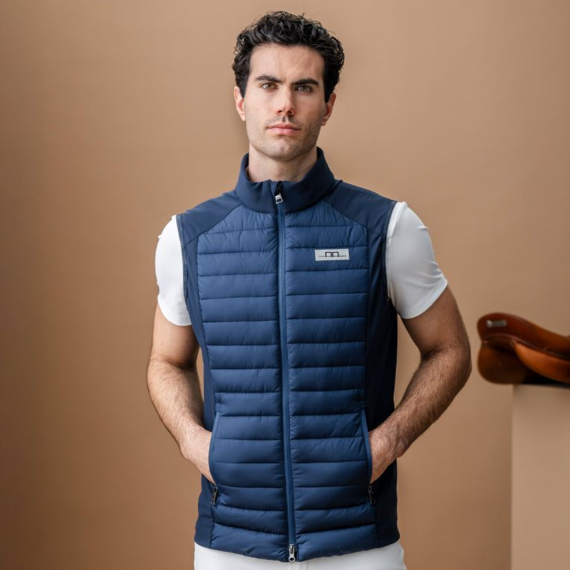 AA by Horseware Men's Kari Gilet - Core Navy