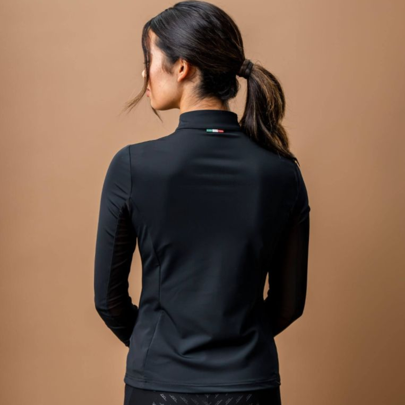 AA by Horseware Ladies Sofia Sunshirt - Core Black-1