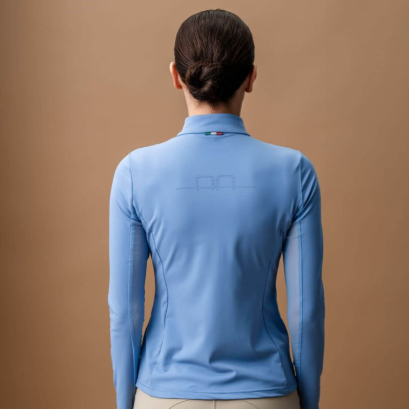 AA by Horseware Ladies Sofia Sunshirt - Sicilian Blue-1