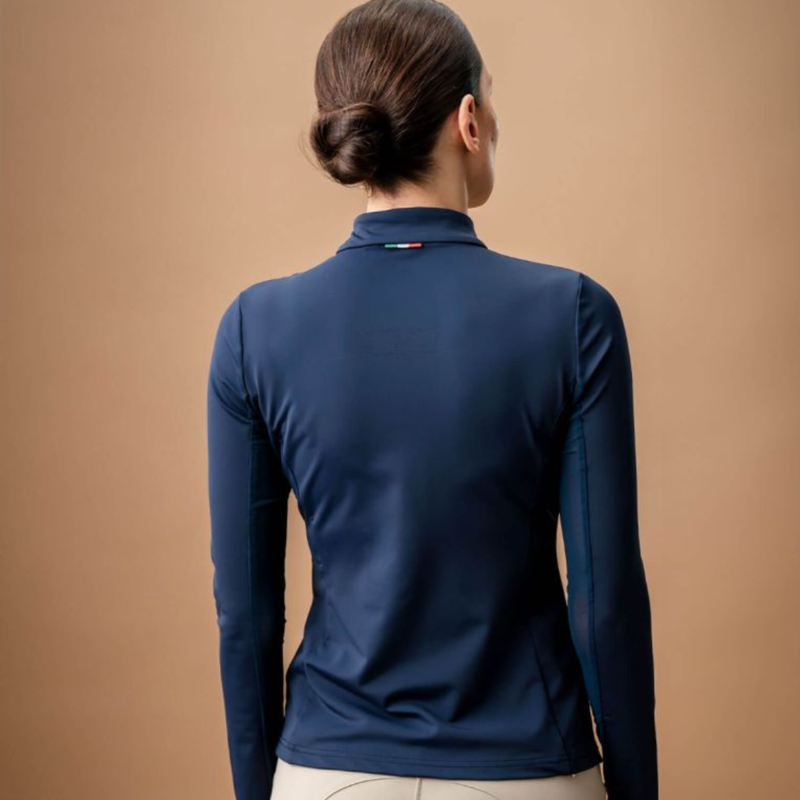 AA by Horseware Ladies Sofia Sunshirt - Core Navy-1