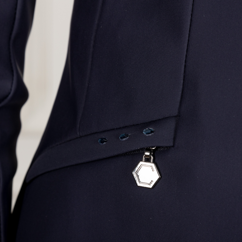 Coldstream Ladies Hermitage Diamante Show Jacket - Navy-6