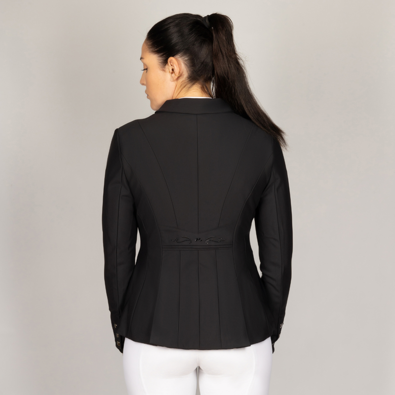 Coldstream Ladies Hermitage Diamante Show Jacket - Black-2