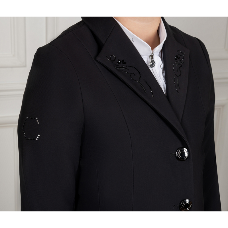 Coldstream Next Generation Hermitage Diamante Show Jacket - Black-2