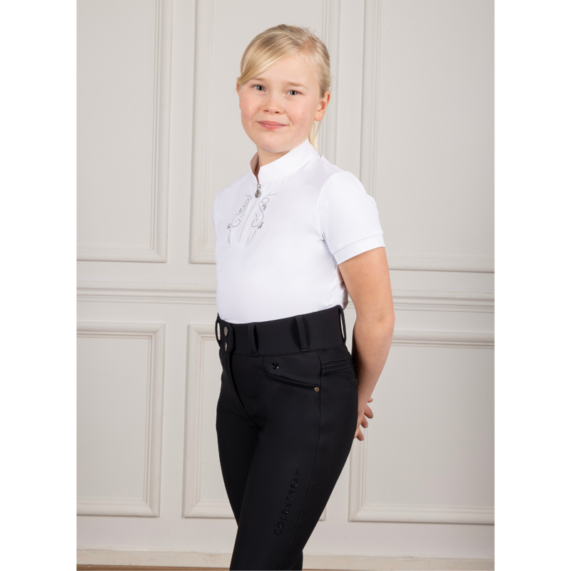 Coldstream Next Generation Hermitage Diamante Breeches - Black-2