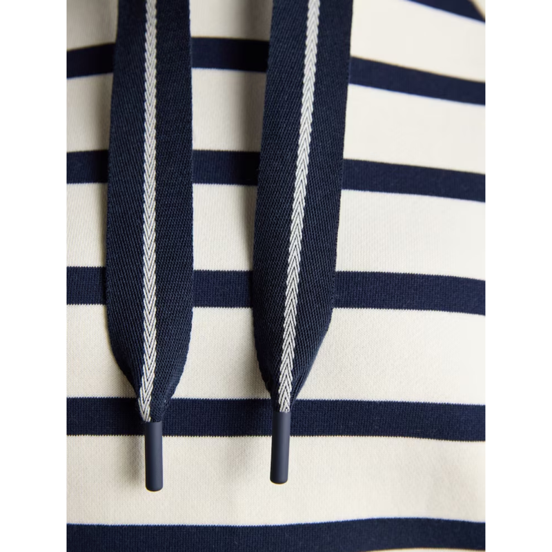 Joules Ladies Milbourne Hoodie - Cream/Navy-3