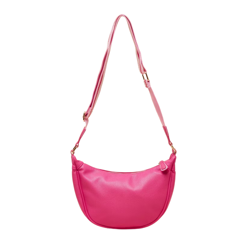 Joules Jade Half Moon Adjustable Cross Body Bag - Pink-1
