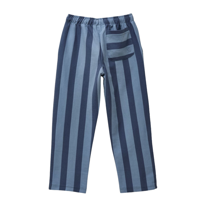 Joules Boys' Noah Jersey Trousers - Blue/Grey-1