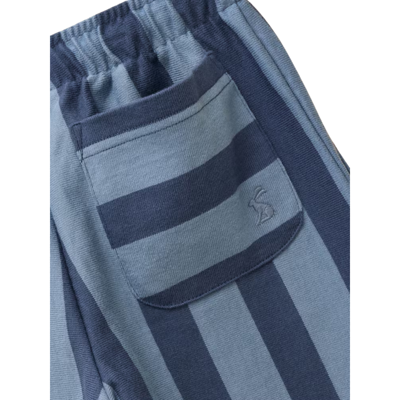 Joules Boys' Noah Jersey Trousers - Blue/Grey-4