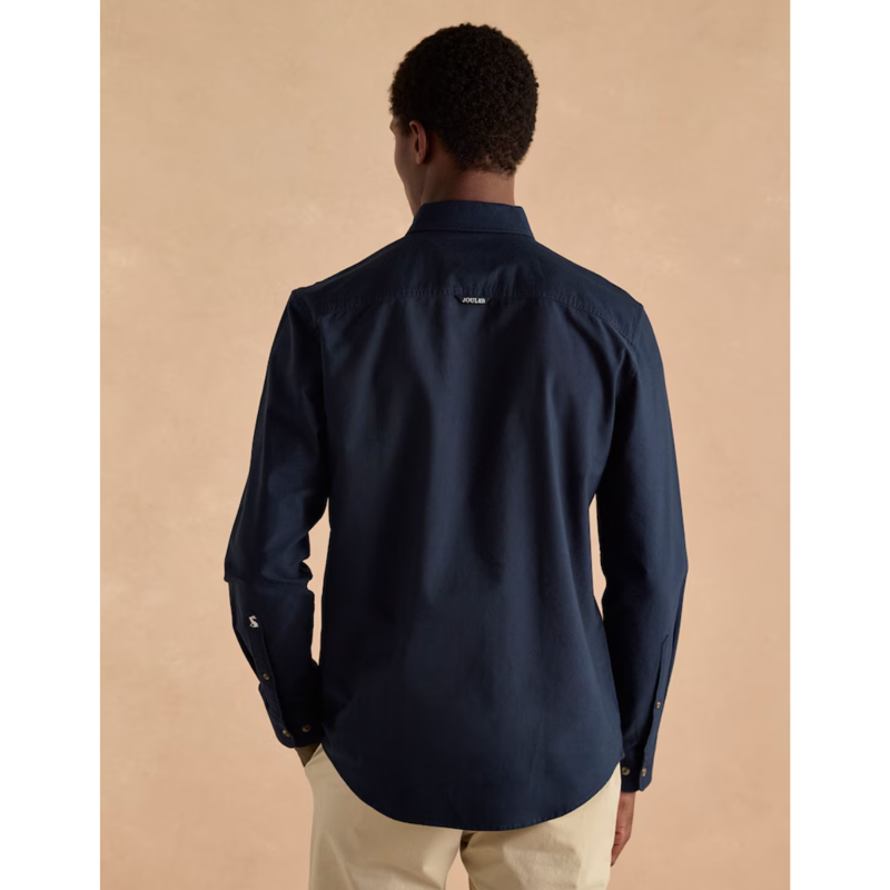 Joules Mens' Oxford Classic Fit Shirt - Navy Blue-2