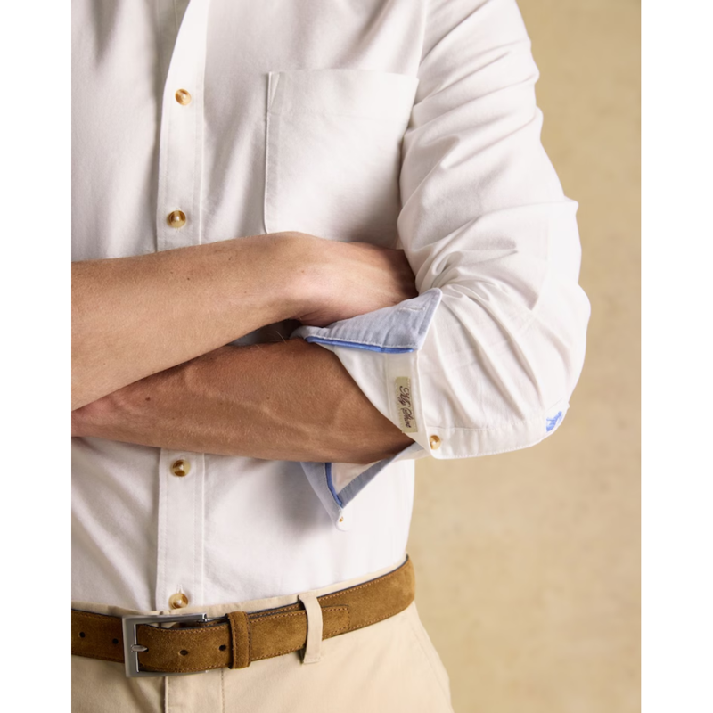 Joules Mens' Oxford Classic Fit Shirt - White-3