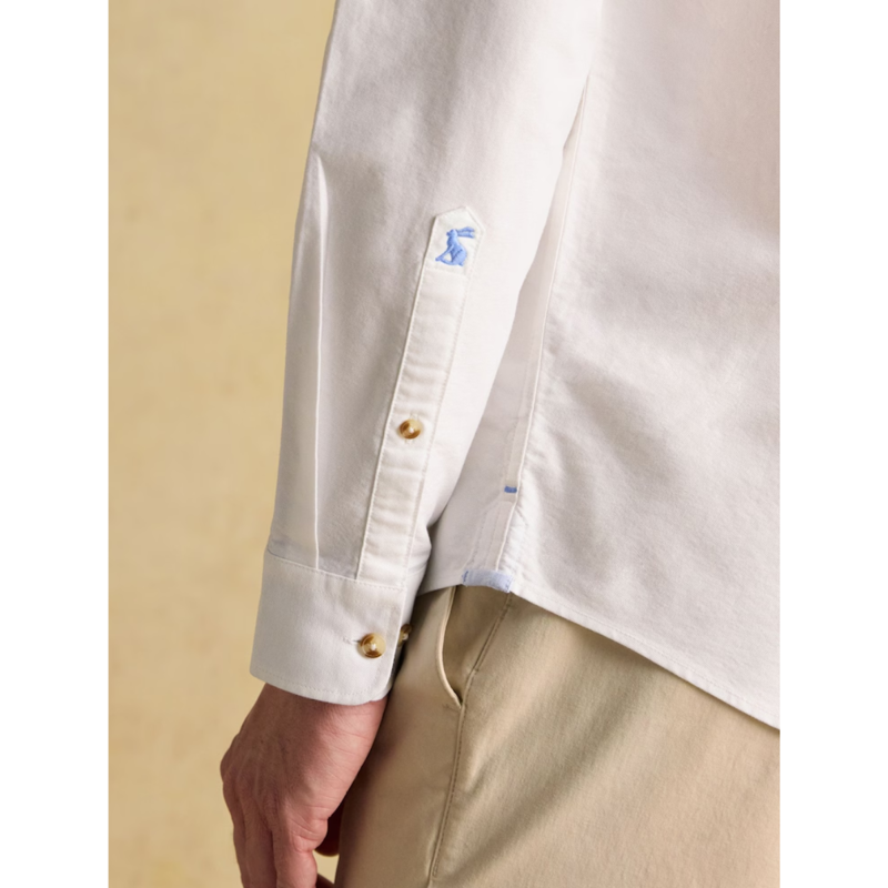 Joules Mens' Oxford Classic Fit Shirt - White-4