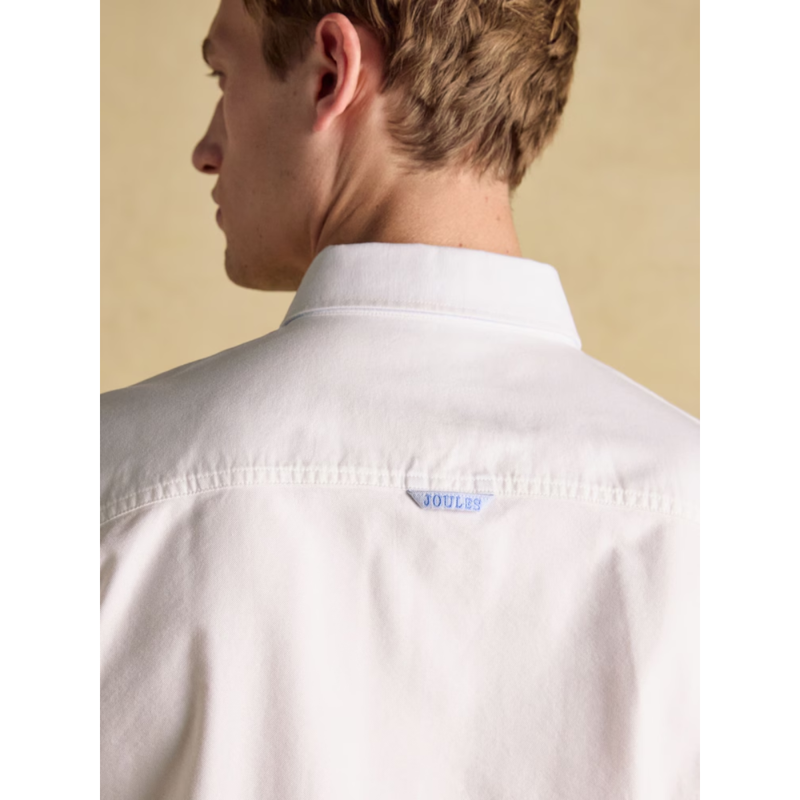 Joules Mens' Oxford Classic Fit Shirt - White-5